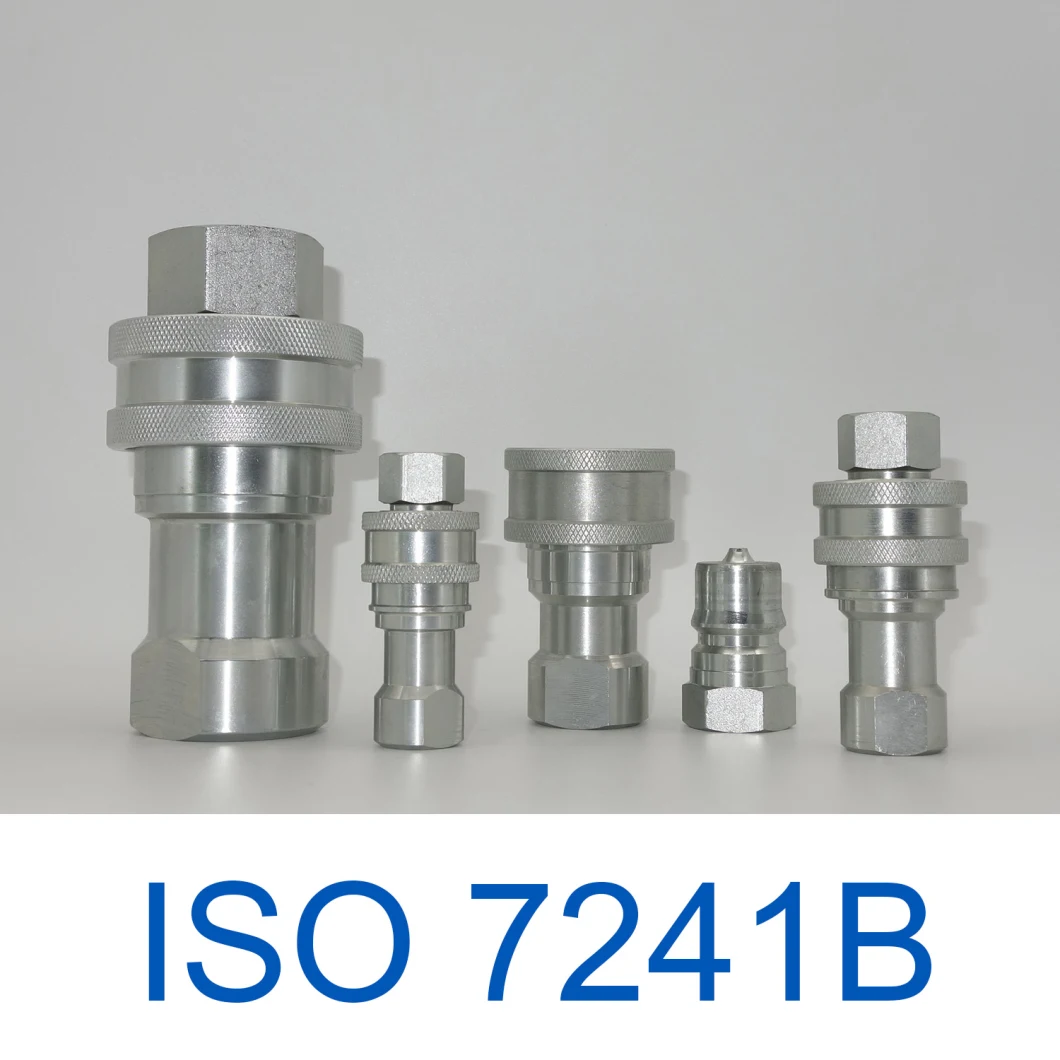 NAIWO ISO 7241-B Pipe Fitting Quick Couplings Hose Connector 1" (steel)