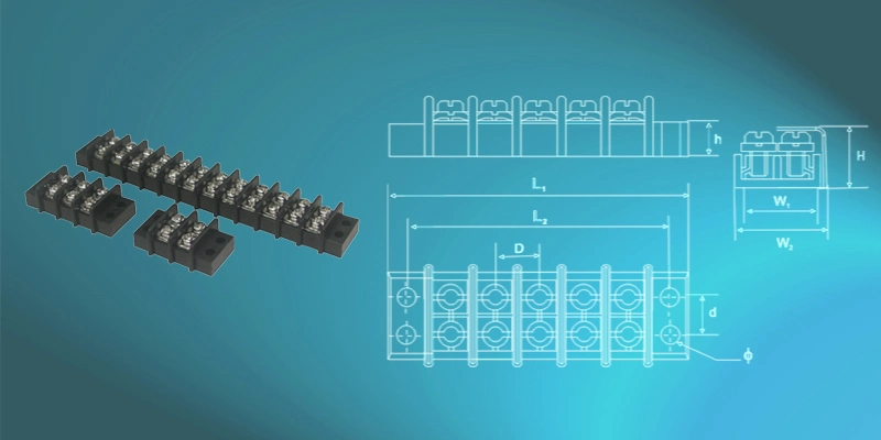 European Standard Tb-1506 Barrier Terminal Blocks