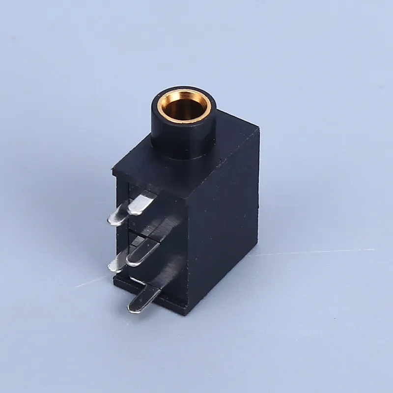 3,5 mm, 4 conducteurs, angle droit, montage en surface (SMT), commutateurs doubles, blindé, connecteur jack audio